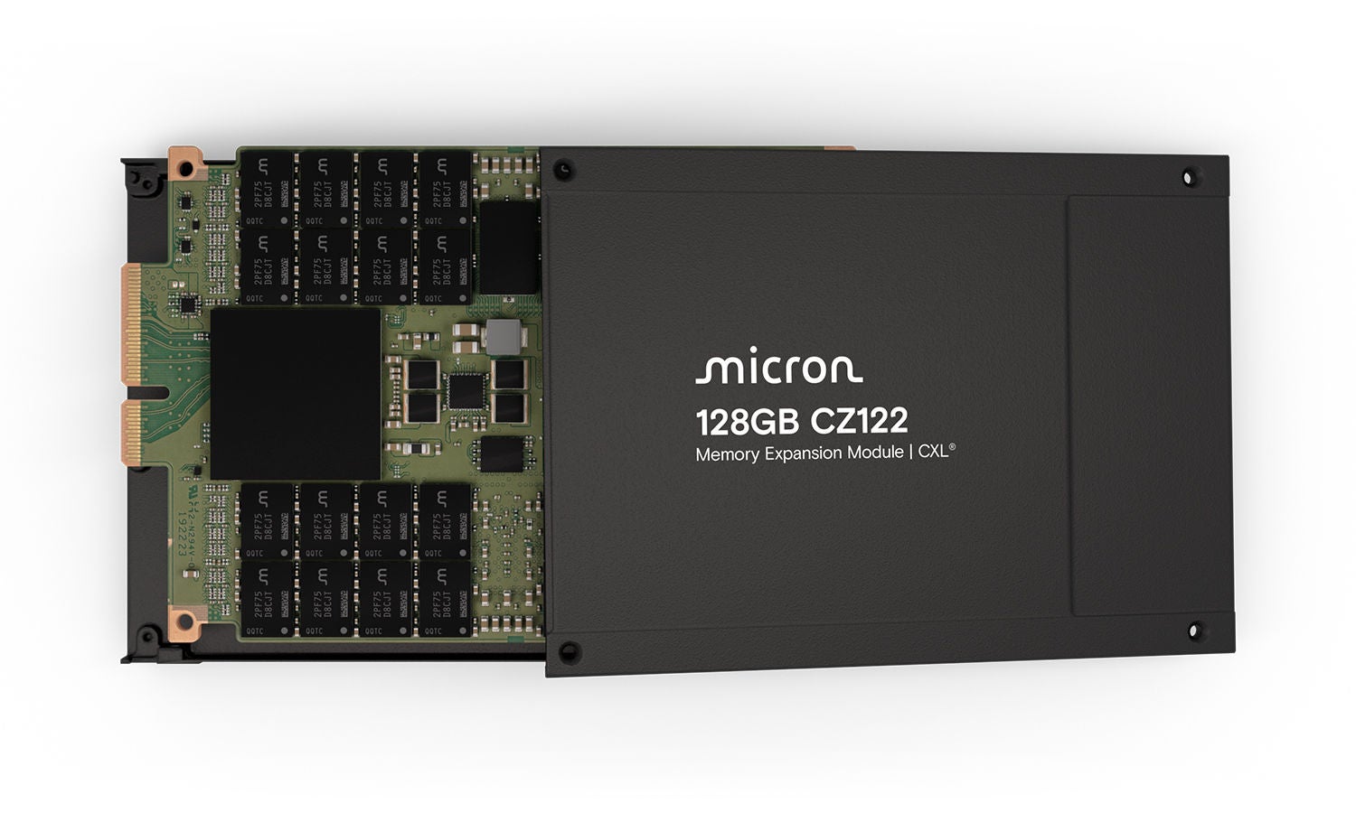 美光 128GB CZ122 芯片开盖展示图