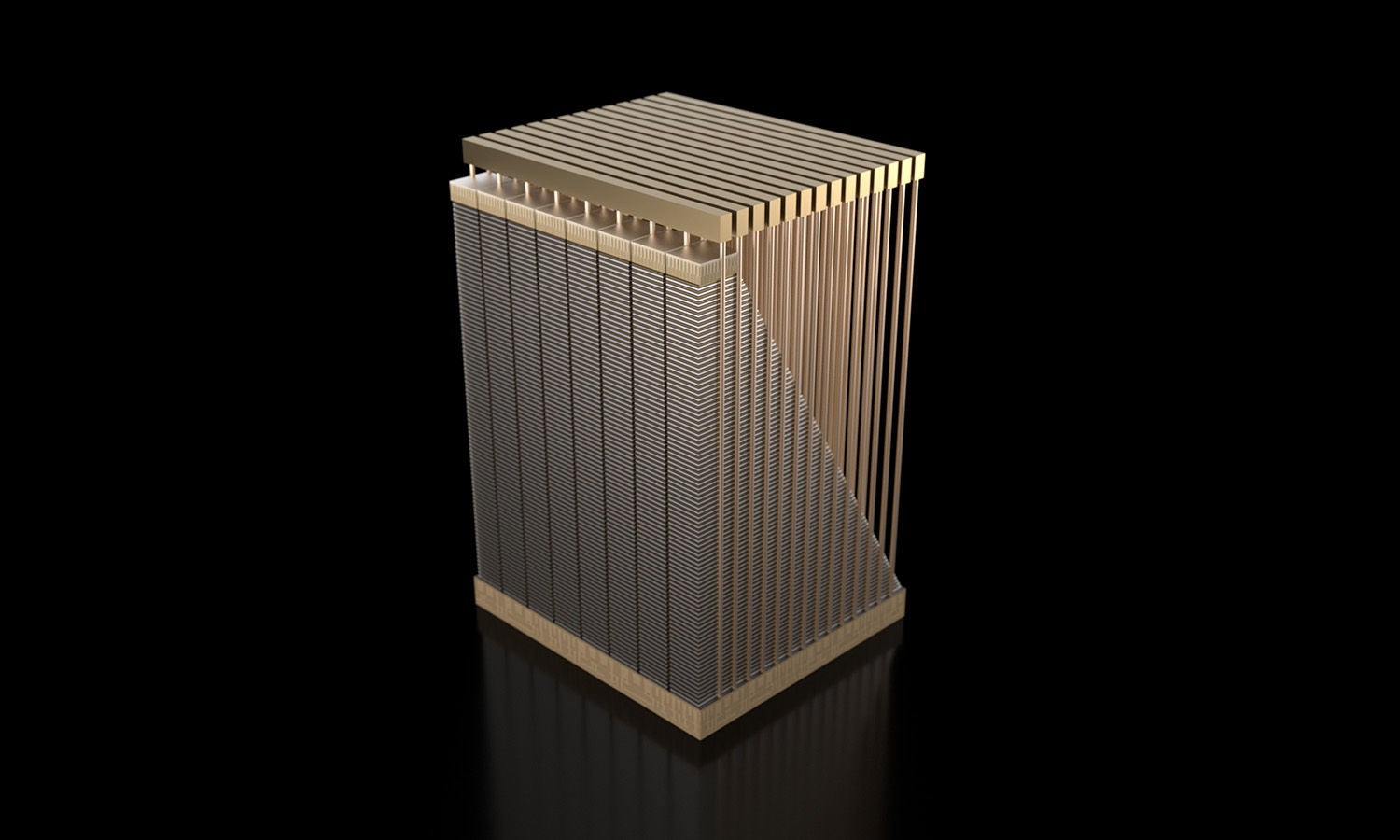 美光 G9 TLC NAND 堆叠图